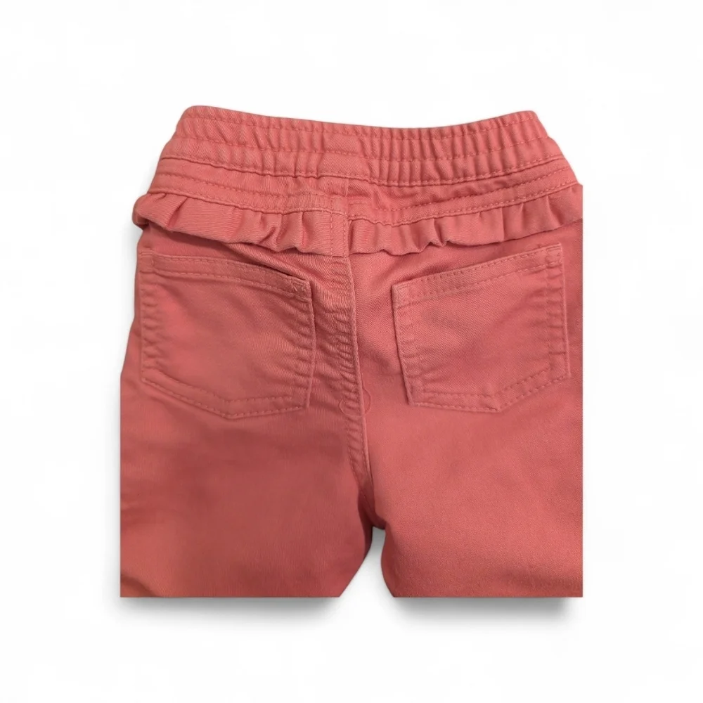 Carter's Girls Pink Long Pants Cotton Size 18m